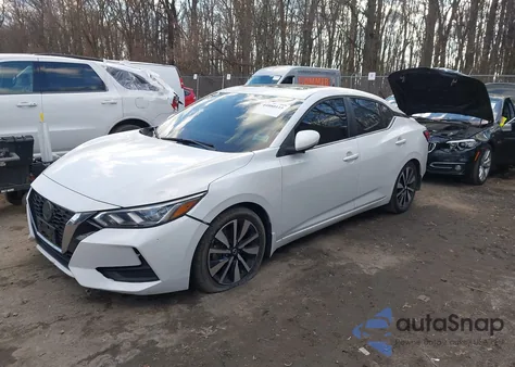 2021 Nissan Sentra Sv Xtronic Cvt z USA, uszkodzony, nr VIN 3N1AB8CVXMY269559